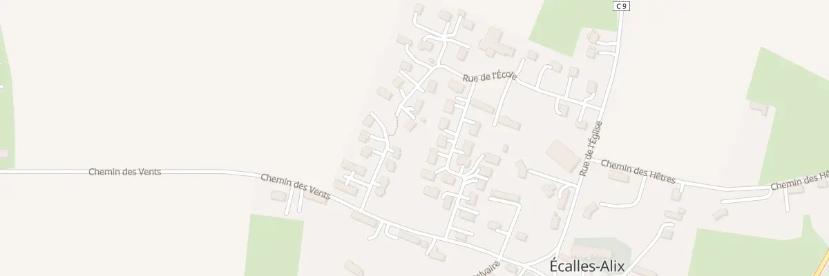 Plan du 265 Rte de l’Ecole à Écalles-Alix
