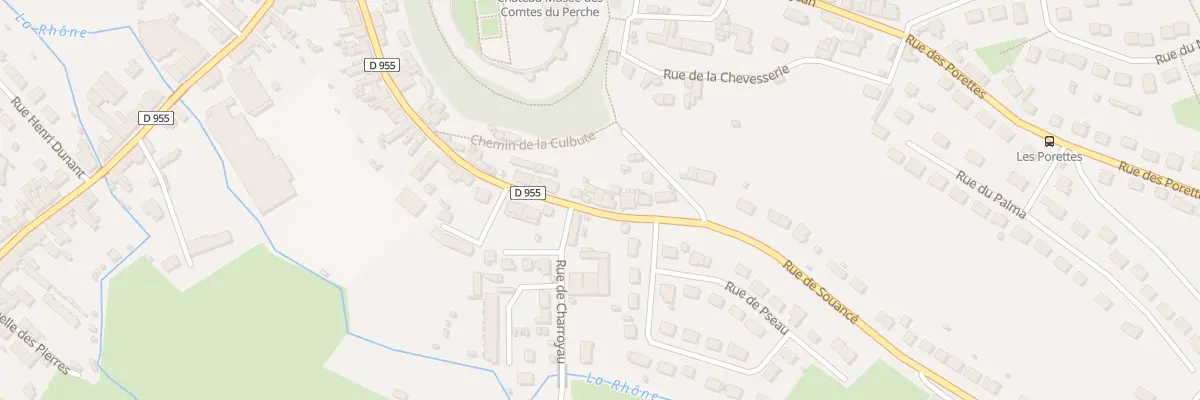 Plan du 1B Rue de Souancé à Nogent-le-Rotrou