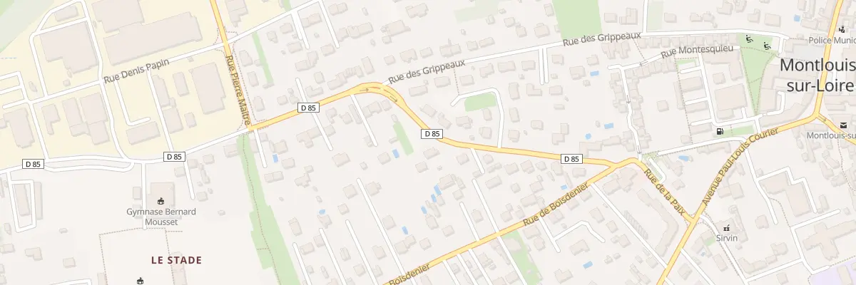 Plan du 15 Rue Descartes à Montlouis-sur-Loire