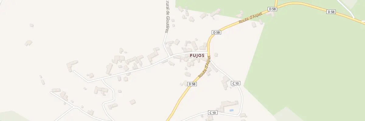 Plan du 36 Pujoulet à Estadens