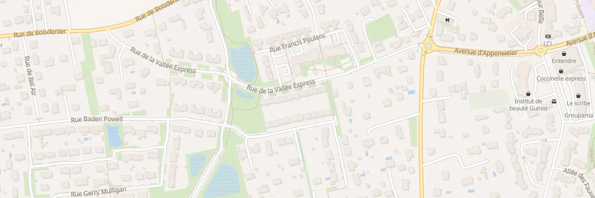 Plan du 23 Rue de la Vallée Express à Montlouis-sur-Loire