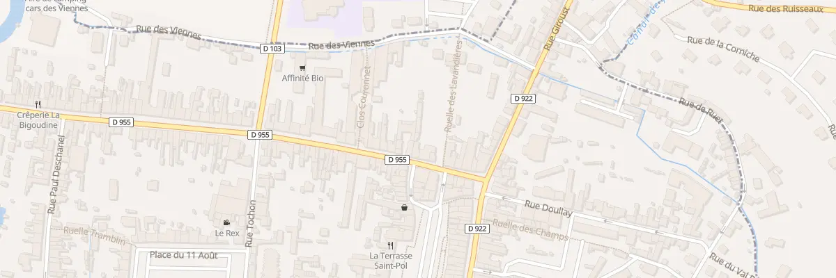 Plan du 110A Rue Saint-hilaire à Nogent-le-Rotrou