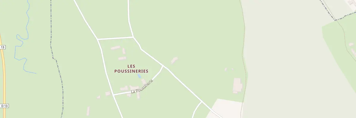 Plan du 55 Les Poussineries à Saint-Jean-Pierre-Fixte