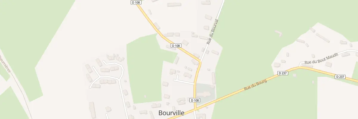 Plan du 7 Rue de l’Eglise à Bourville