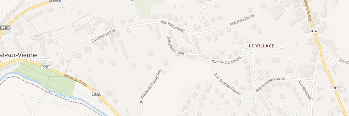 Plan du 4 Rue Joliot Curie à Saillat-sur-Vienne
