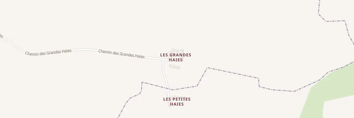 Plan du 6 Les Grandes Haies à Théligny