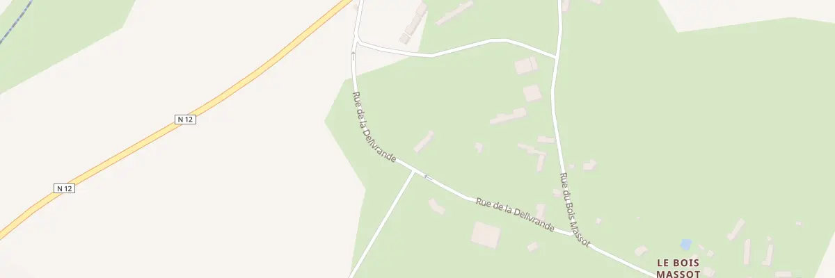Plan du 66 Le Bois Massot à Armentières-sur-Avre