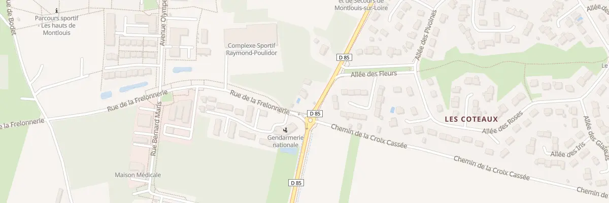 Plan du 70 Av Paul-louis Courier à Montlouis-sur-Loire