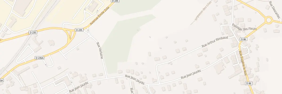 Plan du 5 Rue Arthur Rimbaud à Saillat-sur-Vienne