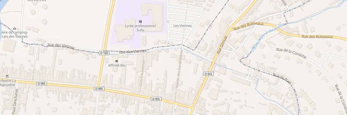 Plan du 69 Rue des Viennes à Nogent-le-Rotrou