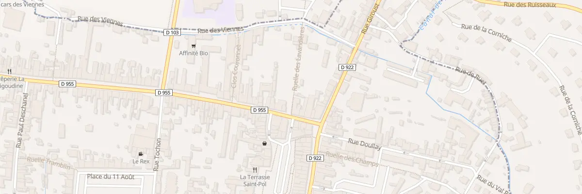 Plan du 114B Rue Saint-hilaire à Nogent-le-Rotrou