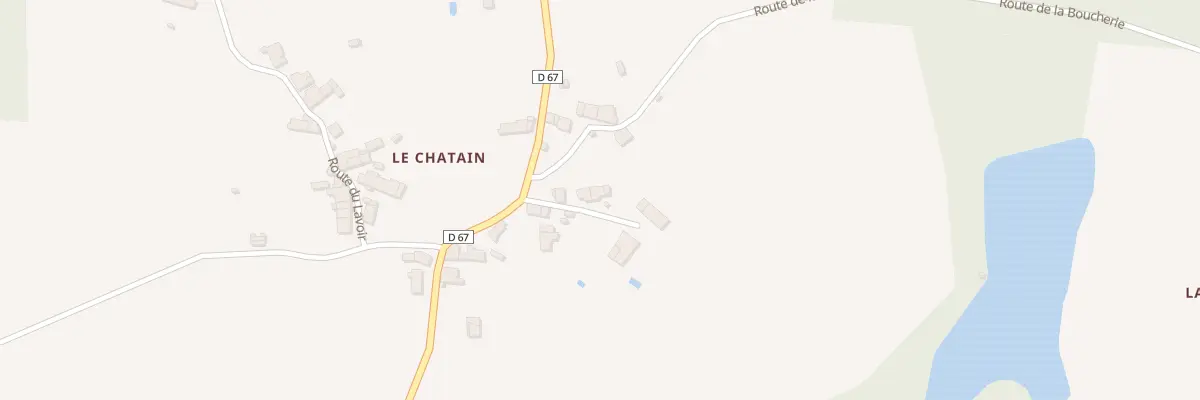 Plan du 5128E Le Chatain à Pensol
