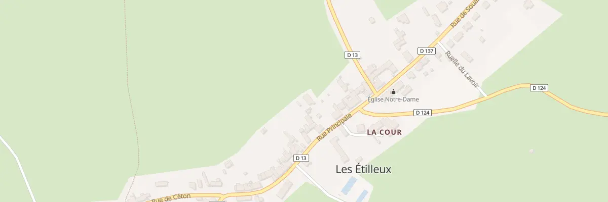Plan du 100 Rue de Nogent aux Étilleux