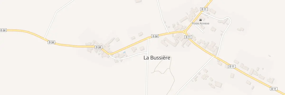 Plan du 2 Che de la Sicauderie à La Bussière