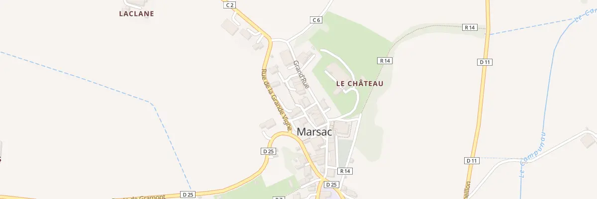 Plan du 5085 Le Village à Marsac