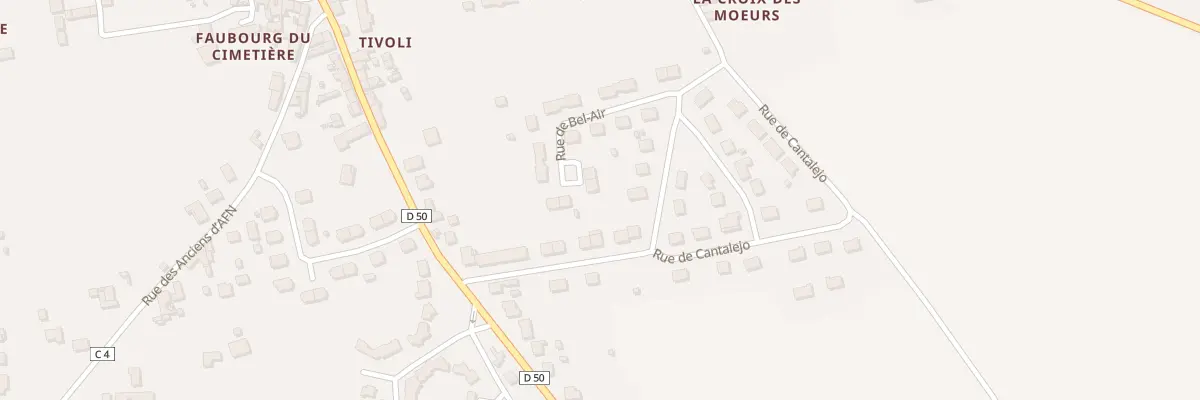 Plan du 6 Rue de Bel-air à Ligueil