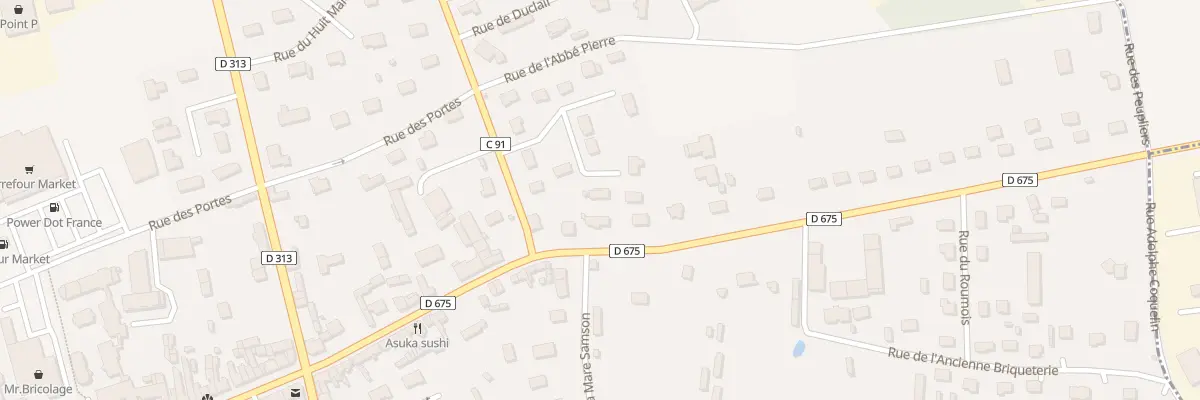 Plan du 3 Res de la Guimoniere à Bourg-Achard