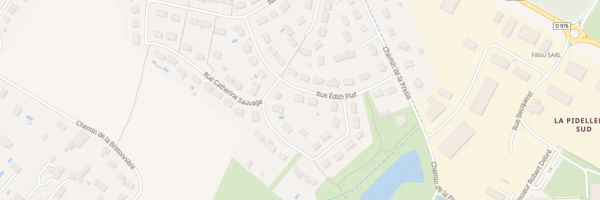 Plan du 16 Rue Edith Piaf à Véretz