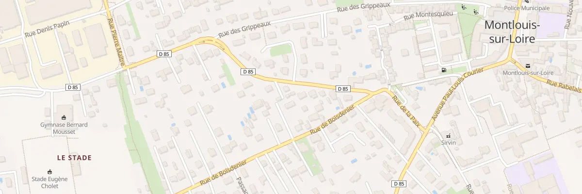Plan du 11B Rue Descartes à Montlouis-sur-Loire