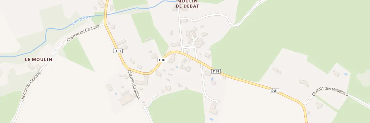 Plan du 127 Le Village à Aulon