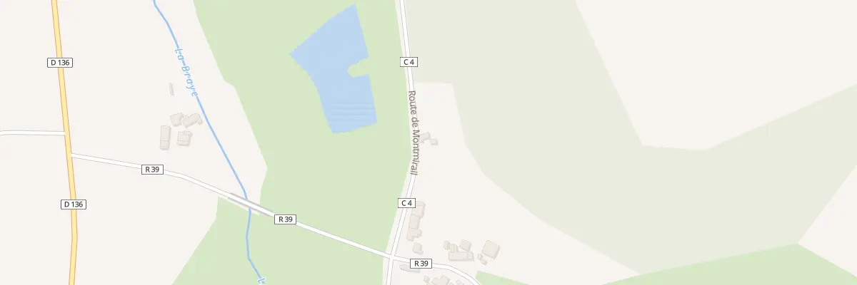 Plan du 1 La Caboche à Valennes