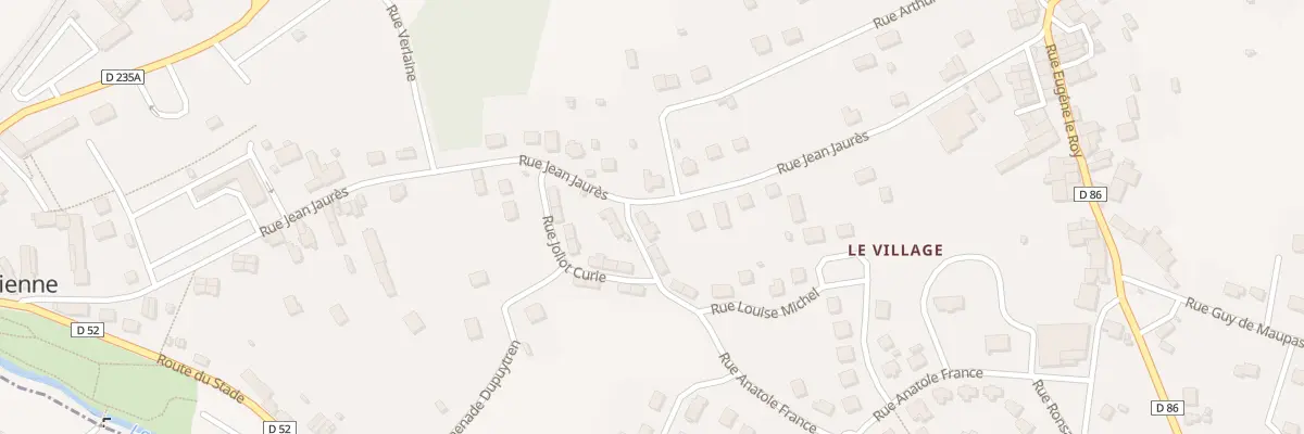 Plan du 68 Rue Jean Jaurès à Saillat-sur-Vienne
