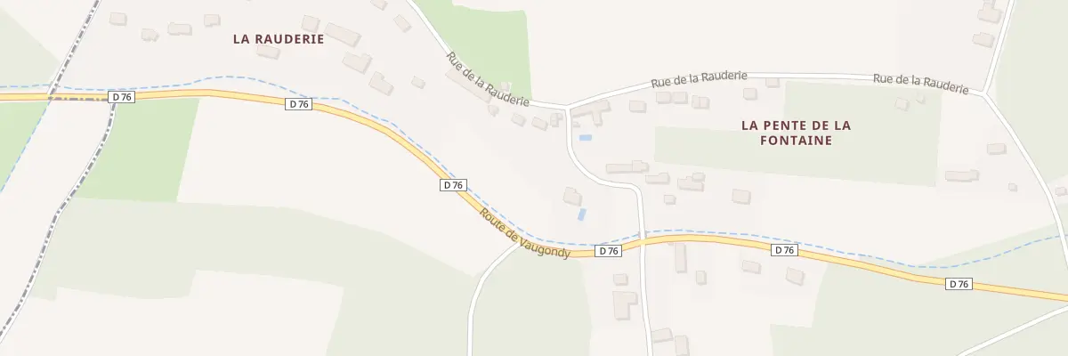 Plan du 8 Rue de la Fontaine de Jallange à Vernou-sur-Brenne