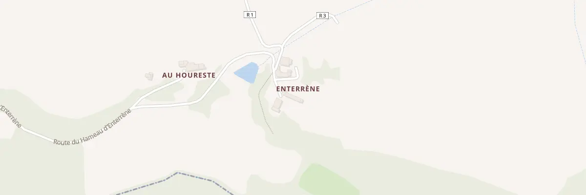 Plan du 5053 A Enterrene à Mauroux