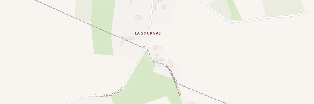 Plan du 298 La Sournas à Saint-Martin-des-Bois