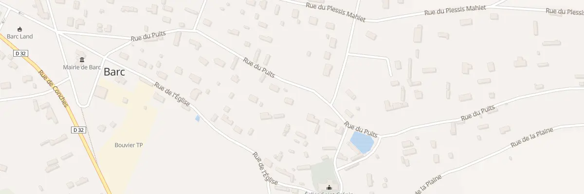 Plan du 18 Rue du Puits à Barc