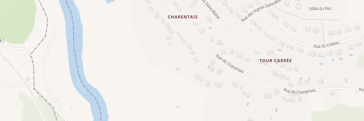 Plan du 35 Rue de Charentais à Truyes