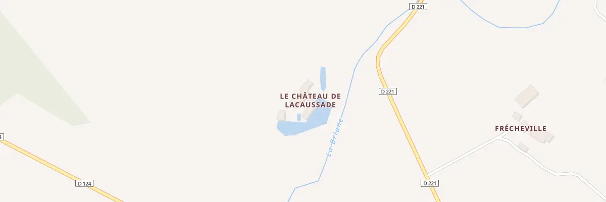 Plan du 716 Rte de Monflanquin à Lacaussade