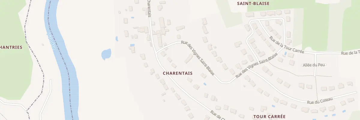 Plan du 66 Rue de Charentais à Truyes