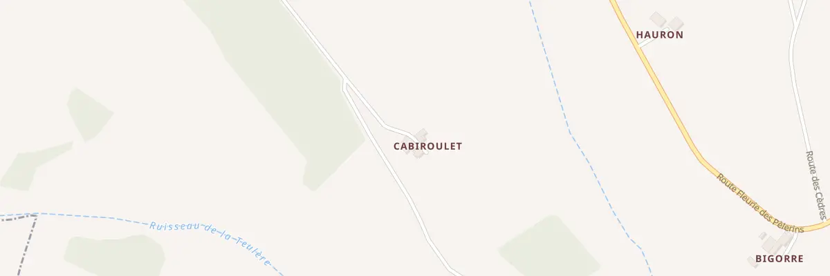 Plan du 5134 Cabiroulet à Mansonville