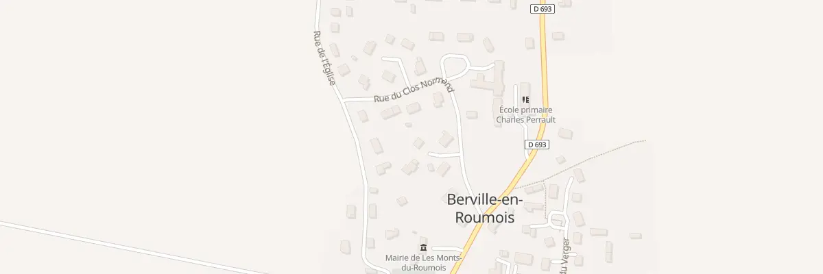 Plan du 73 Rue du Clos Normand aux Monts du Roumois