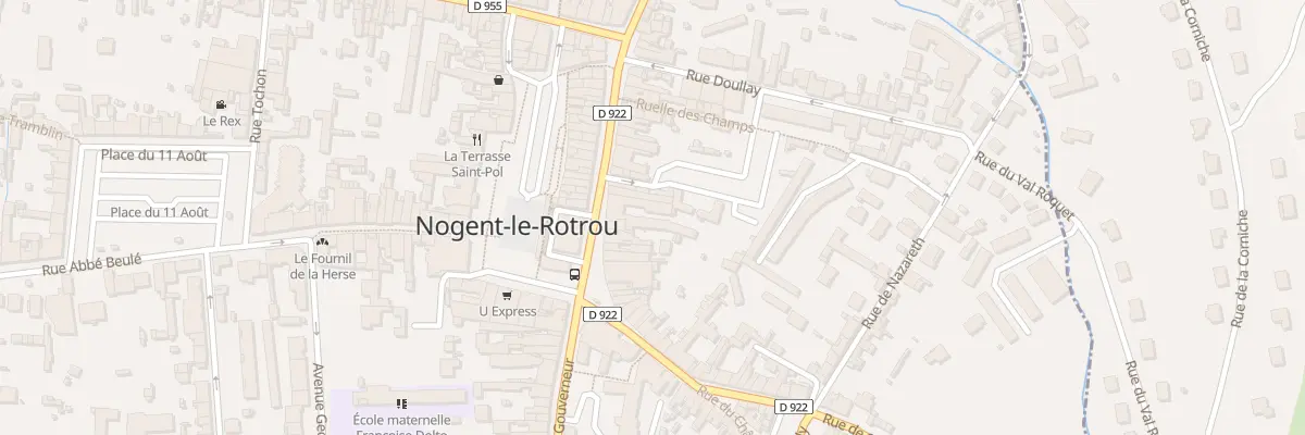 Plan du 39 Rue Villette Gate à Nogent-le-Rotrou