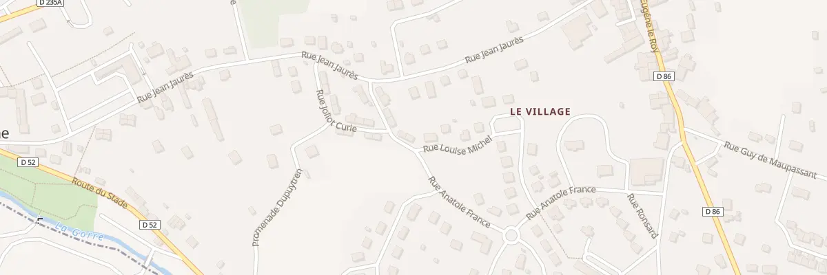 Plan du 9 Rue Anatole France à Saillat-sur-Vienne