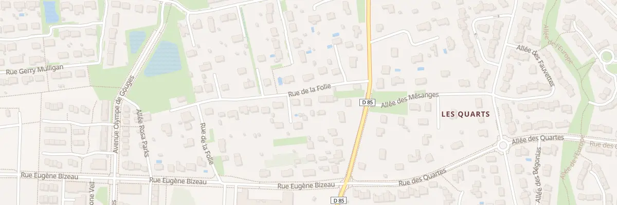 Plan du 3 Rue de la Folie à Montlouis-sur-Loire