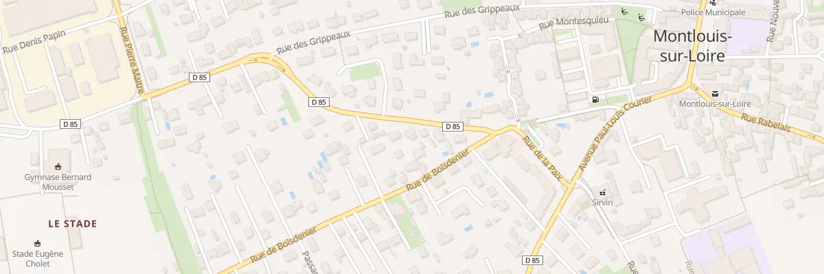 Plan du 9 Rue Descartes à Montlouis-sur-Loire