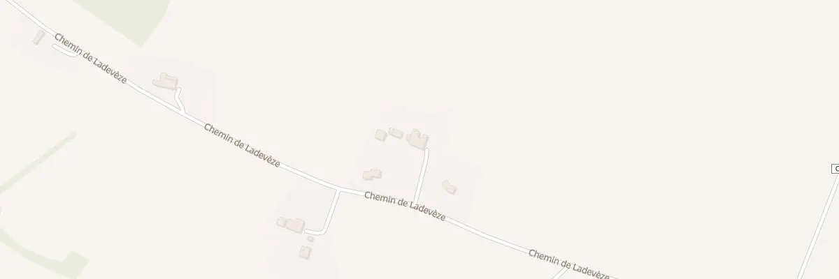 Plan du 2472 Chem de Ladevèze à Juilles