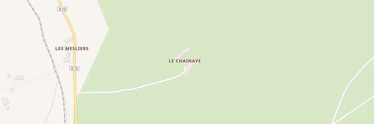 Plan du 1 La Chainaye aux Étilleux