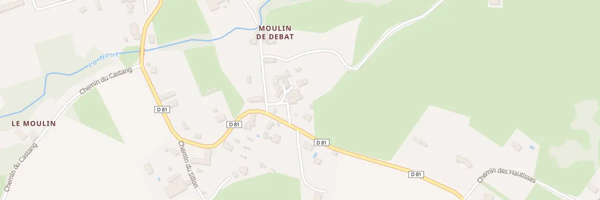 Plan du 125 Le Village à Aulon