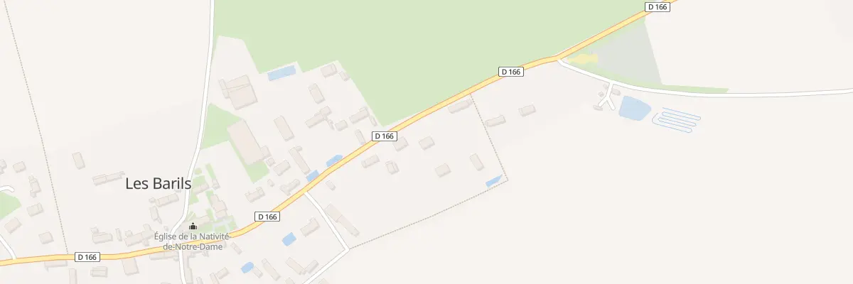 Plan du 1 Imp de Verneuil aux Barils
