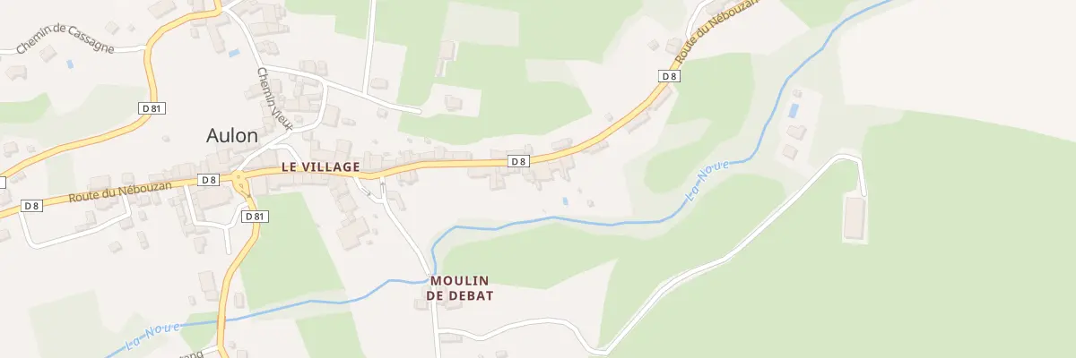 Plan du 78 Le Village à Aulon