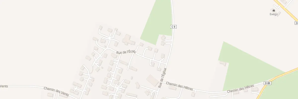 Plan du 60 Rte de l’Ecole à Écalles-Alix