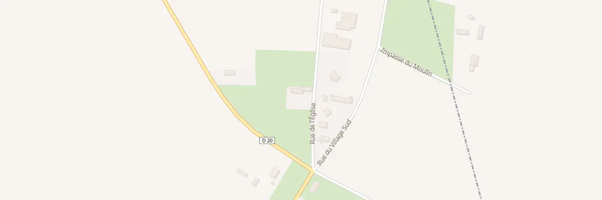 Plan du 924 Rue de l’Eglise à Carville-la-Folletière