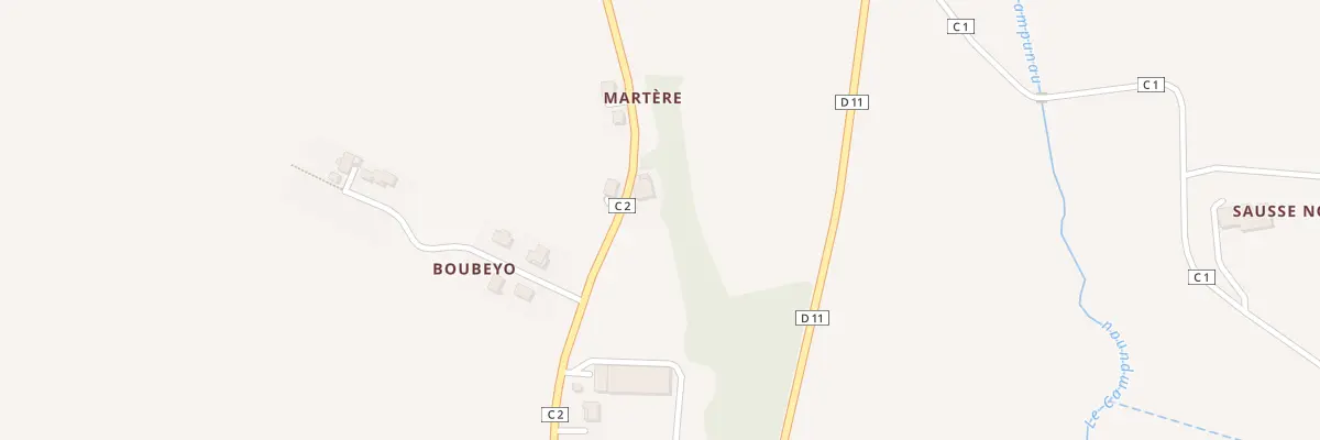 Plan du 5061 Martero à Marsac