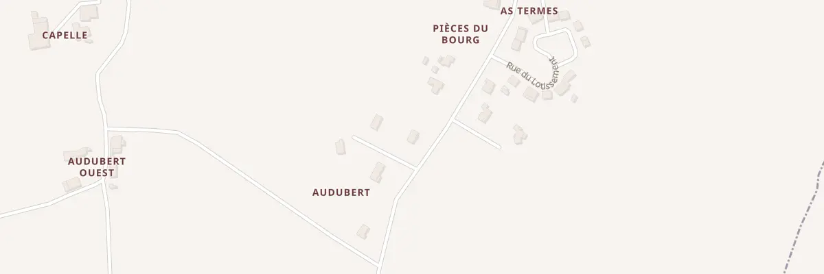 Plan du 5193 Pieces du Bourg à Frespech