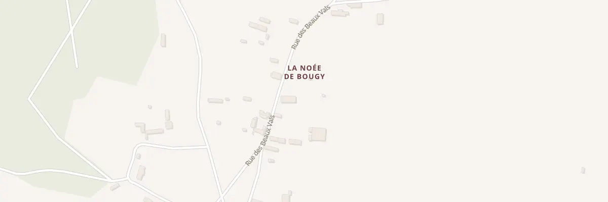 Plan du 2 Rue des Beaux Vals à Romilly-la-Puthenaye