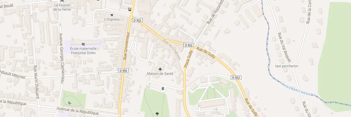 Plan du 17 Rue du Château à Nogent-le-Rotrou